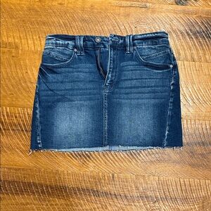 KanCan Dark Blue Mini Skirt